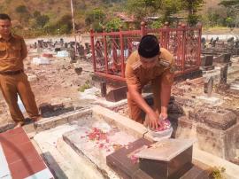 Ziarah Makam Leluhur Salah Satu Rangkaian Peringatan Adeging Kalurahan Tancep